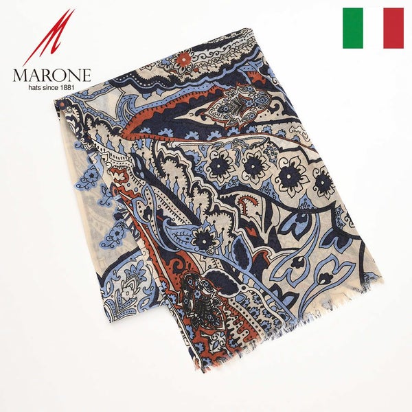Bagnasciuga Scarf（バニャシューガ スカーフ） 47003 ブルー