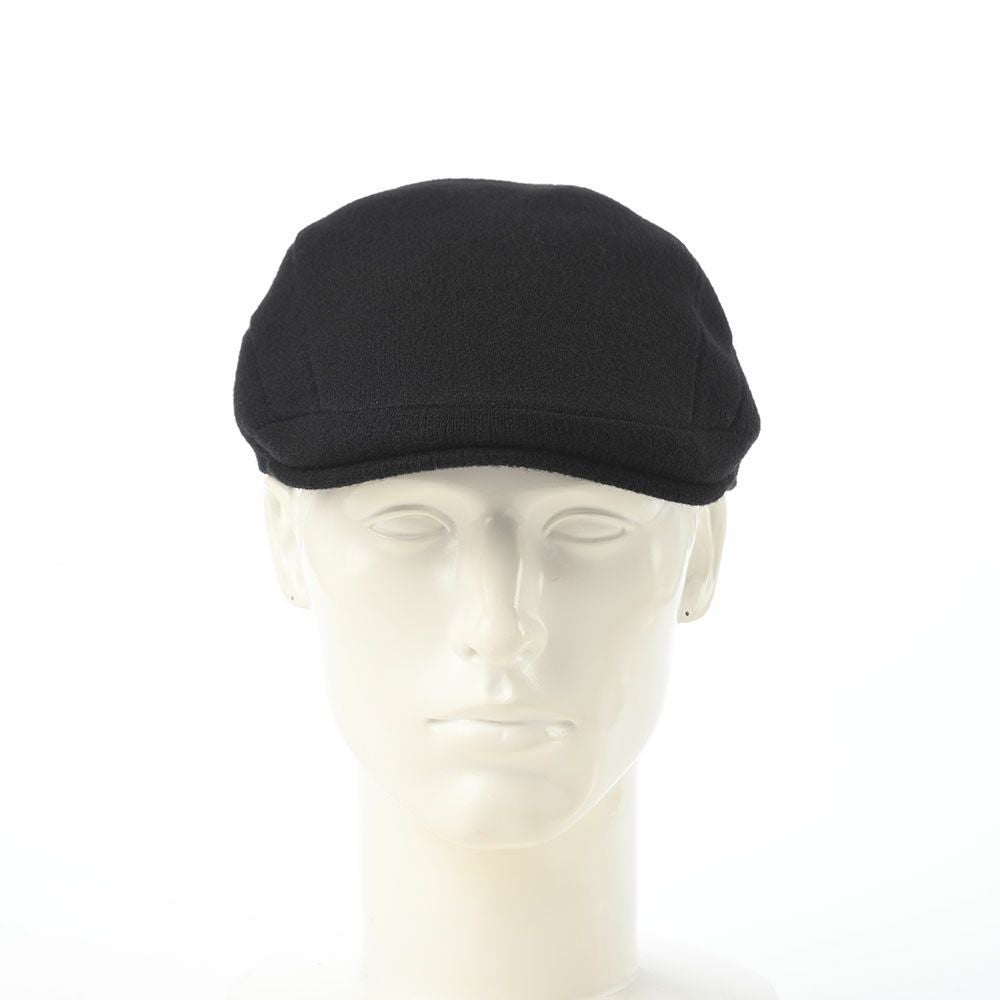 カンゴール ハンチング WOOL 507（ウール） ブラック | 帽子通販 時谷