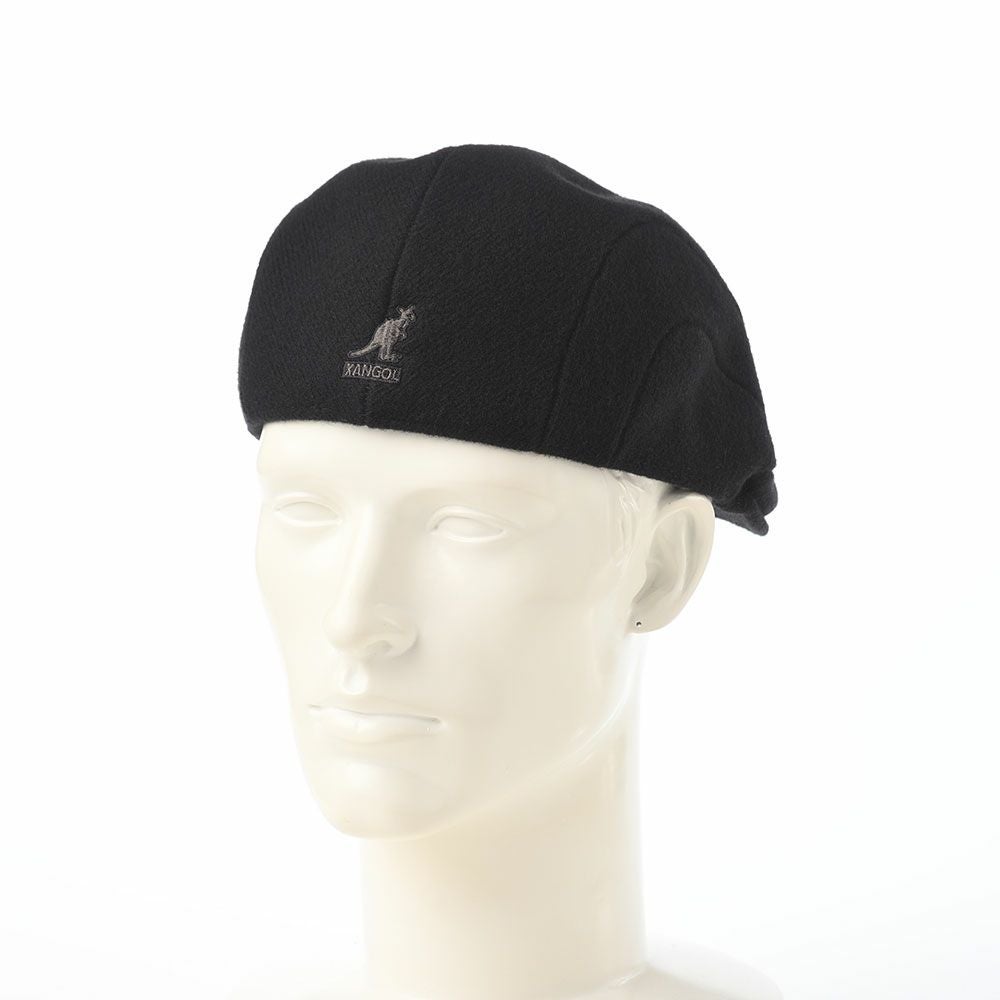 カンゴール ハンチング WOOL 507（ウール） ブラック | 帽子通販 時谷
