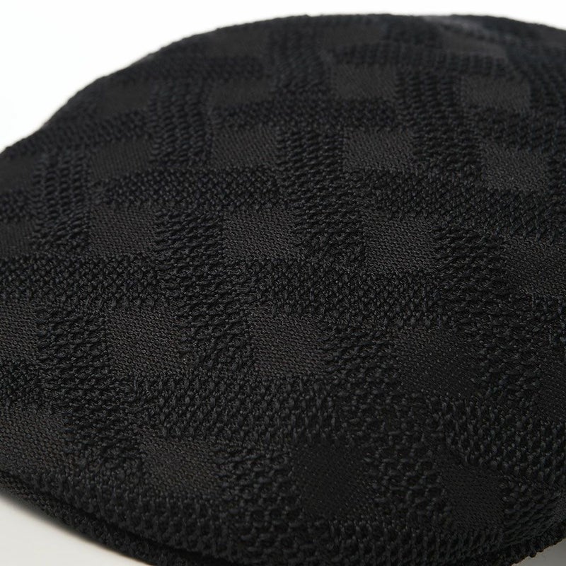カンゴールのハンチング CROSS WEAVE 504（クロスウィーブ） ブラック