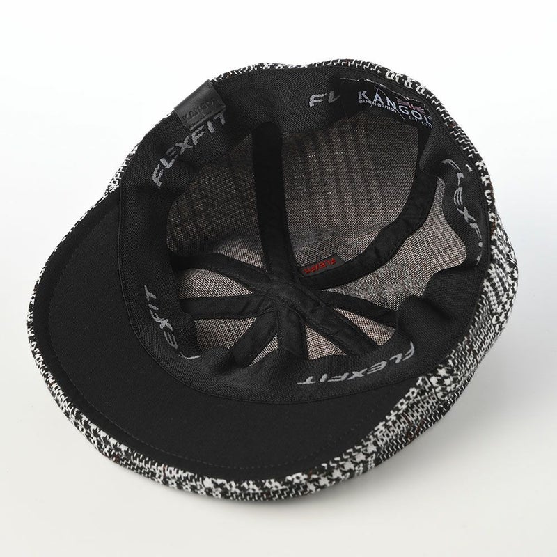 カンゴールのハンチング PATTERN FLEXFIT CAP（パターン フレックスフィット キャップ） ブラック