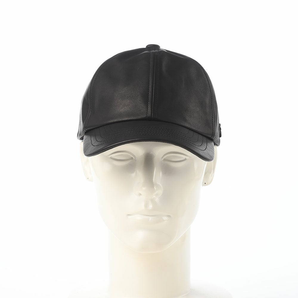 アース キャップ Leather Cap（レザーキャップ） ブラック | 帽子通販
