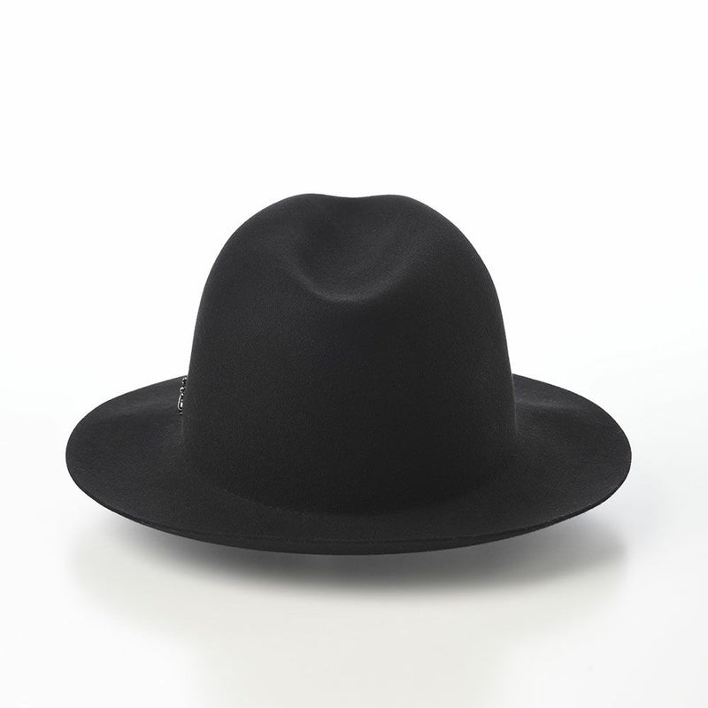 アースのフェルトハット Crashable Fedora II（クラッシャブルフェドラ） ブラック