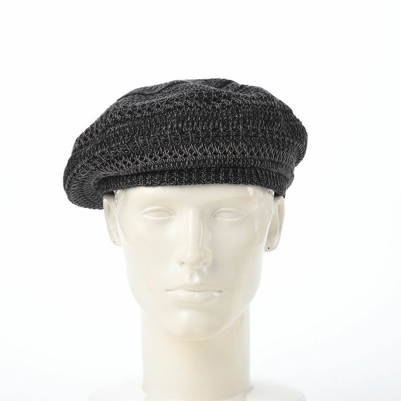 オーバーライドのベレー帽 OR REC TM MIX BERET SG（サーモミックスベレー） ブラック