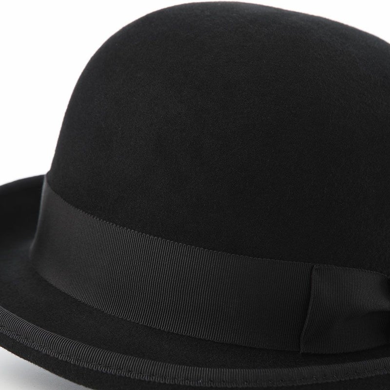 オーバーライドのフェルトハット OR FELT BOWLER（フェルトボーラー） ブラック