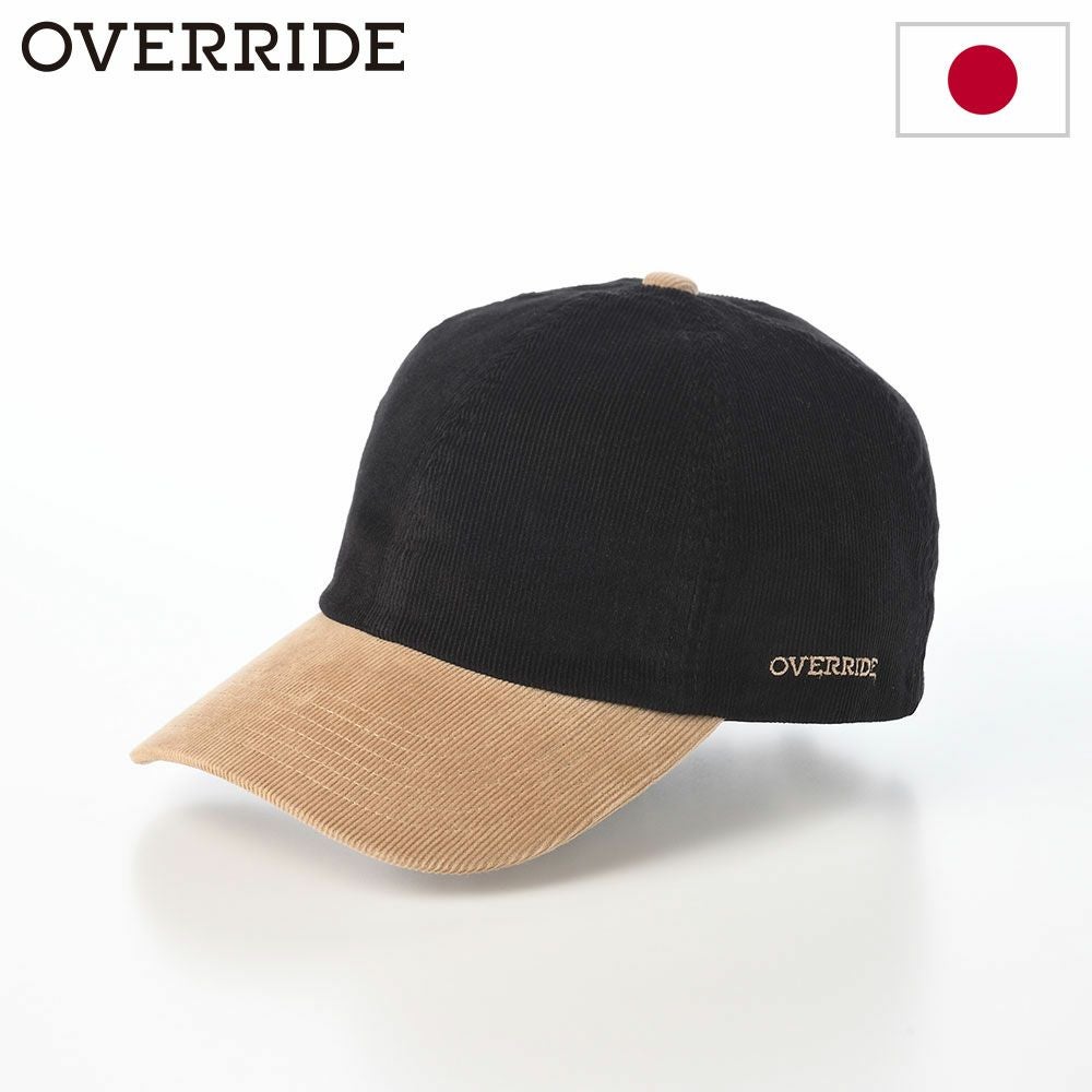 オーバーライド キャップ OR CORDUROY 6P CAP（コーデュロイキャップ