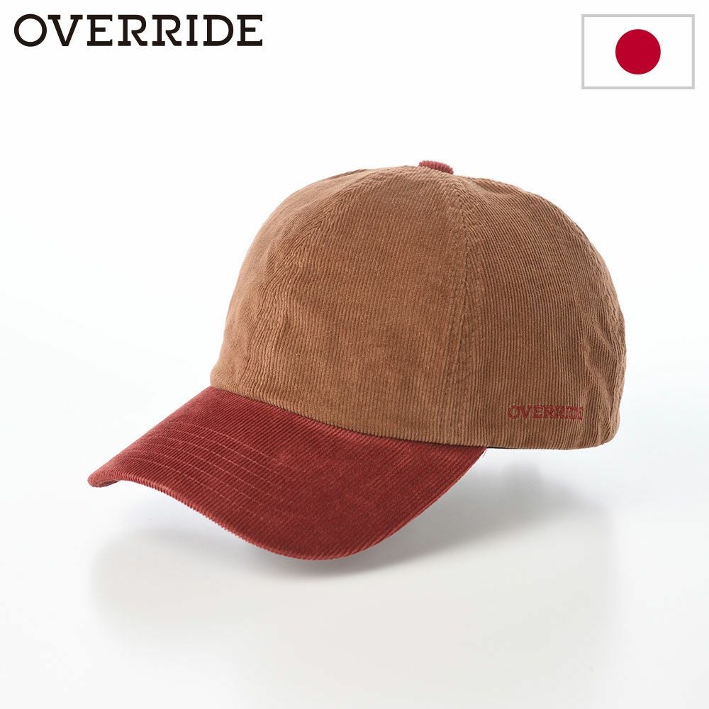 オーバーライド キャップ OR CORDUROY 6P CAP（コーデュロイキャップ