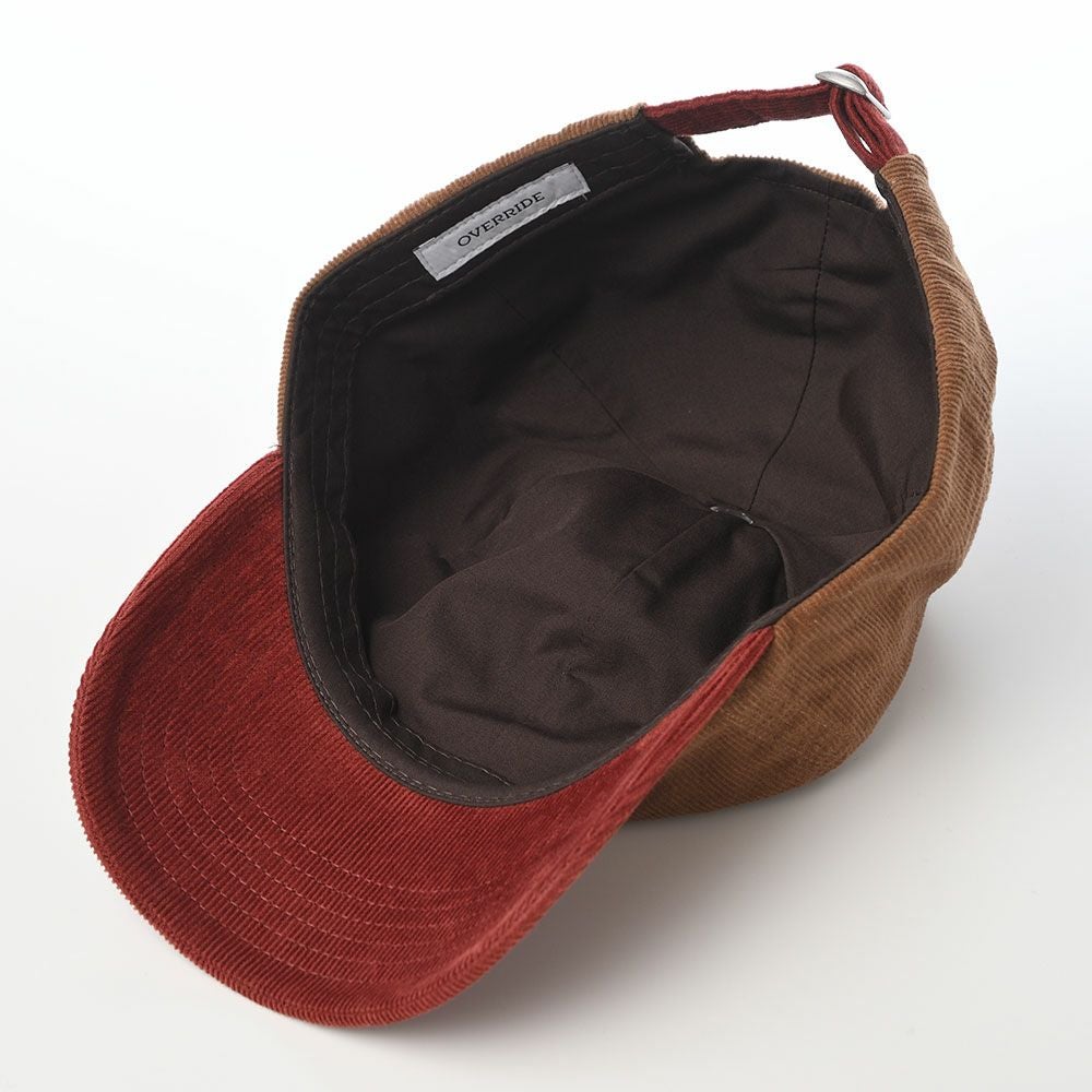 オーバーライド キャップ OR CORDUROY 6P CAP（コーデュロイキャップ