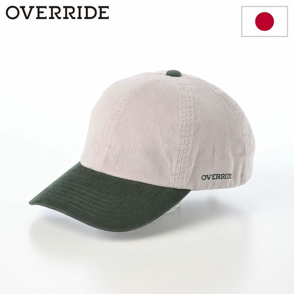 OR CORDUROY 6P CAP（コーデュロイキャップ） グレー