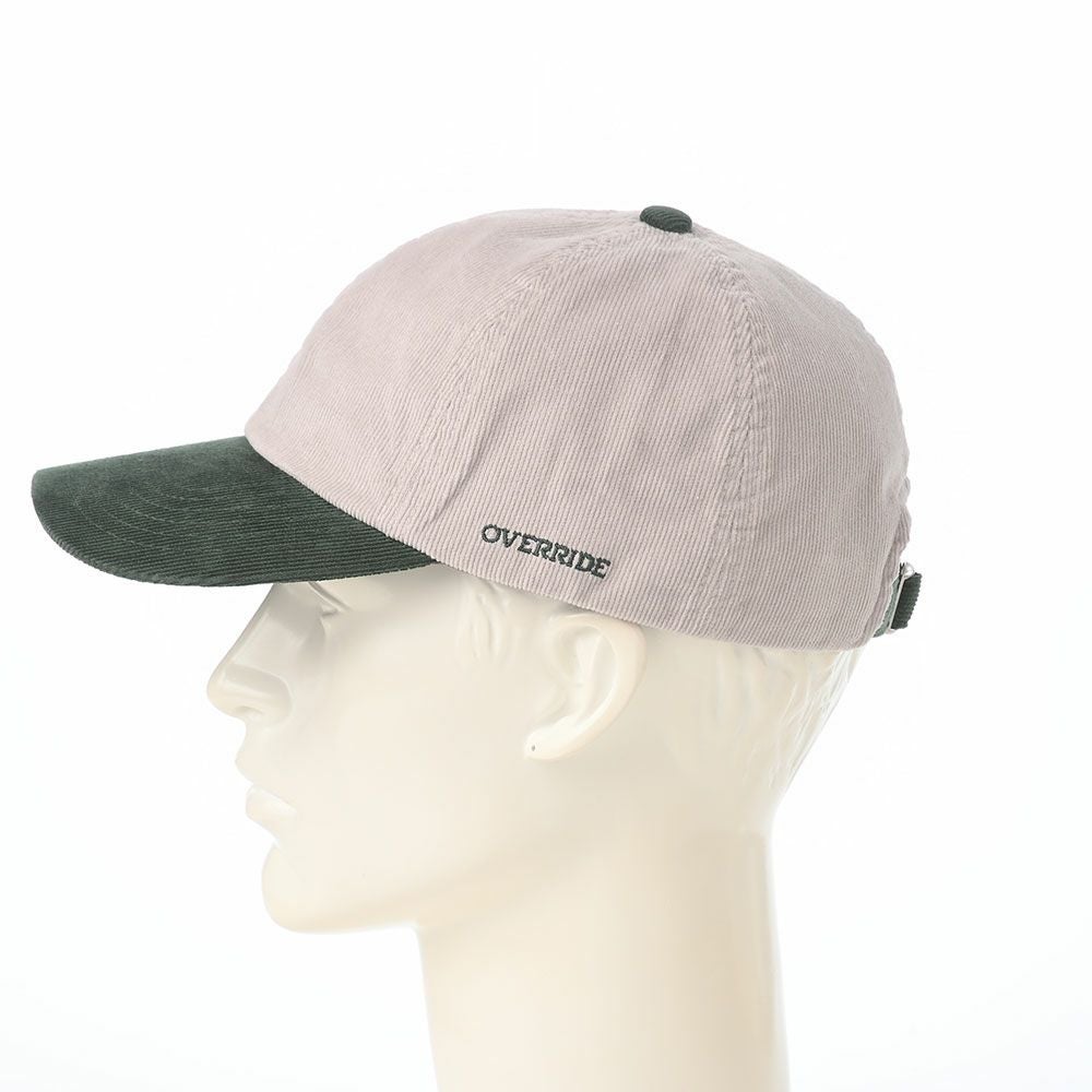 オーバーライド キャップ OR CORDUROY 6P CAP（コーデュロイキャップ