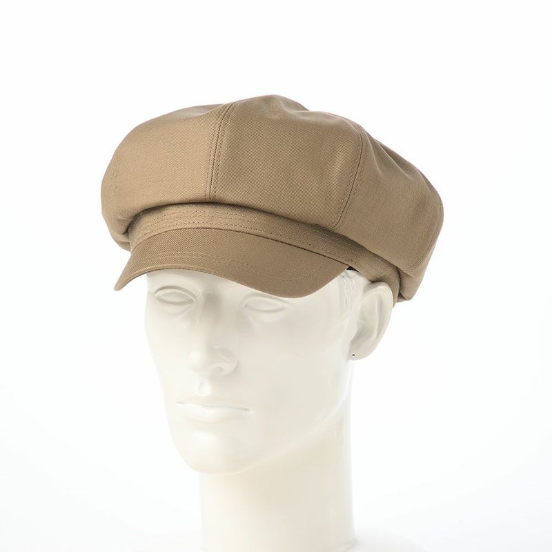 オーバーライドのキャスケット OR OGC TWILL 8P CASQUETTE SG（オーガニックコットンツイル キャスケット） ベージュ