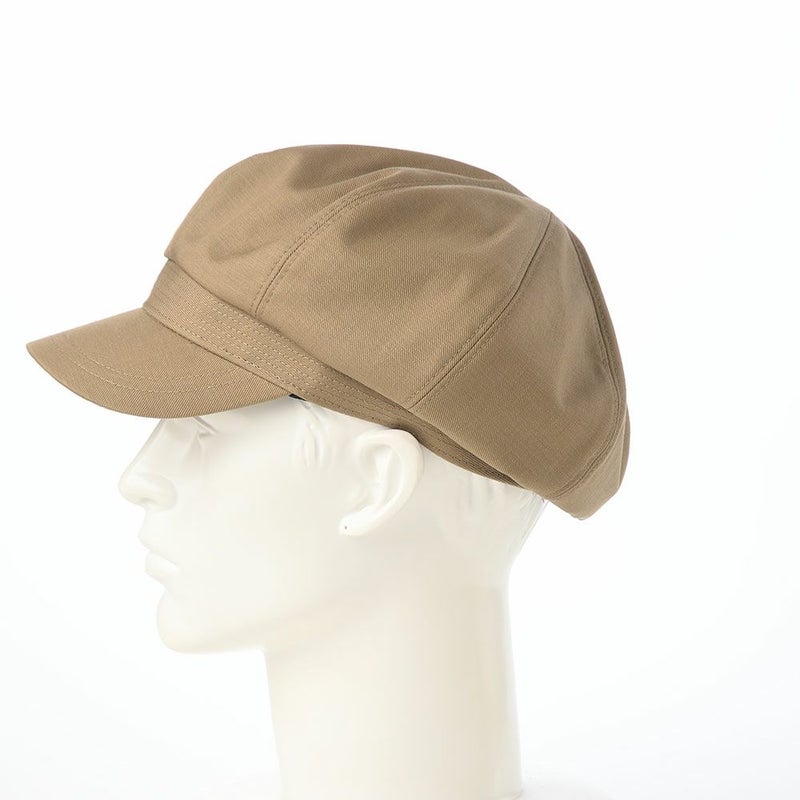 オーバーライドのキャスケット OR OGC TWILL 8P CASQUETTE SG（オーガニックコットンツイル キャスケット） ベージュ