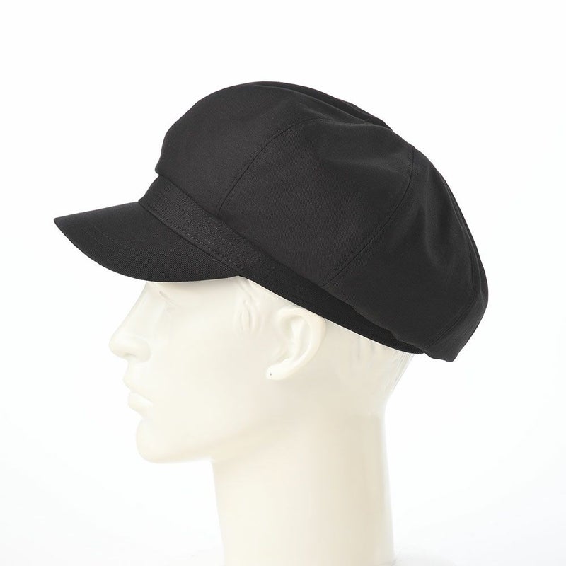 オーバーライドのキャスケット OR OGC TWILL 8P CASQUETTE SG（オーガニックコットンツイル キャスケット） ブラック