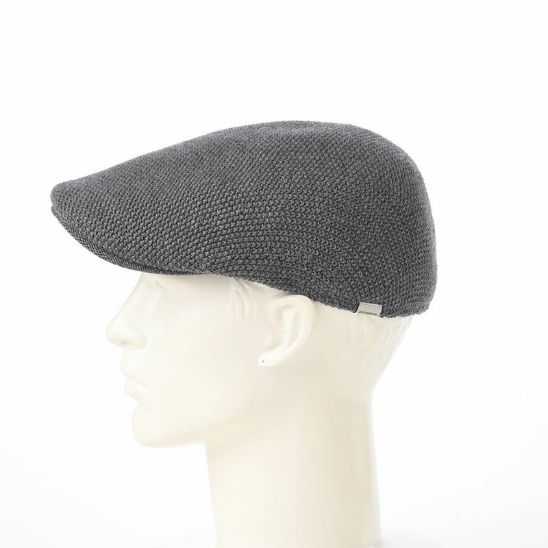 オーバーライドのハンチング OR WASHABLE WOOL KNIT HUNTING（ウォッシャブル ウール ニットハンチング） ダークグレー