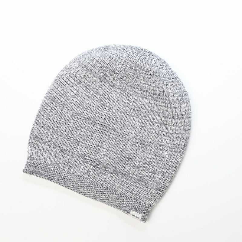 オーバーライドのニット帽 OR KNIT BASIC BEANIE SG（ニット ベーシック ビーニー） グレー