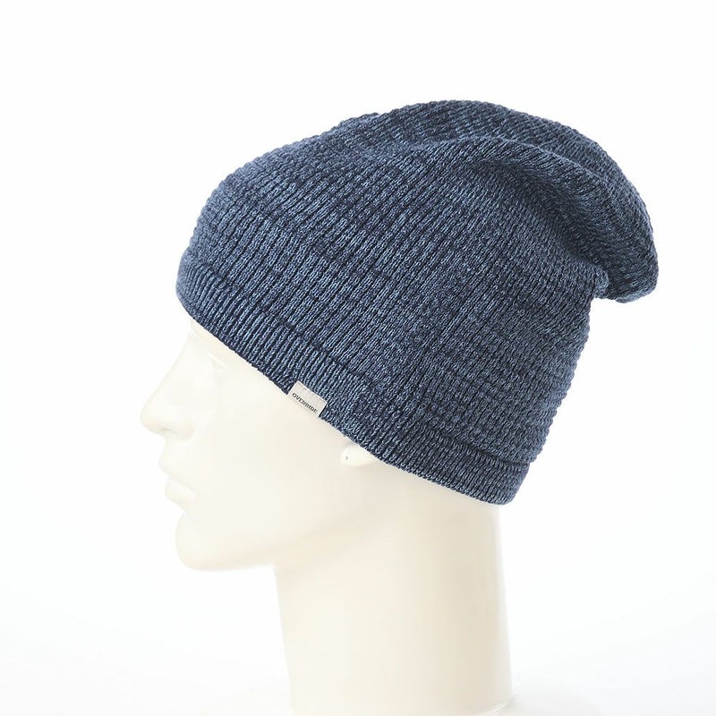 オーバーライドのニット帽 OR KNIT BASIC BEANIE SG（ニット ベーシック ビーニー） ネイビー