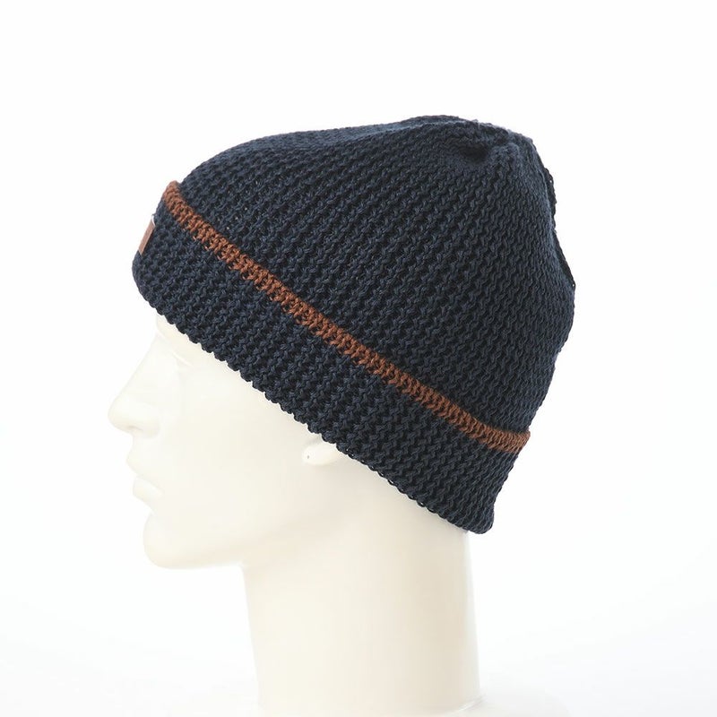 アースのニット帽 Li Loose Fit Knit Watch（ルーズフィット ニットワッチ） ネイビー