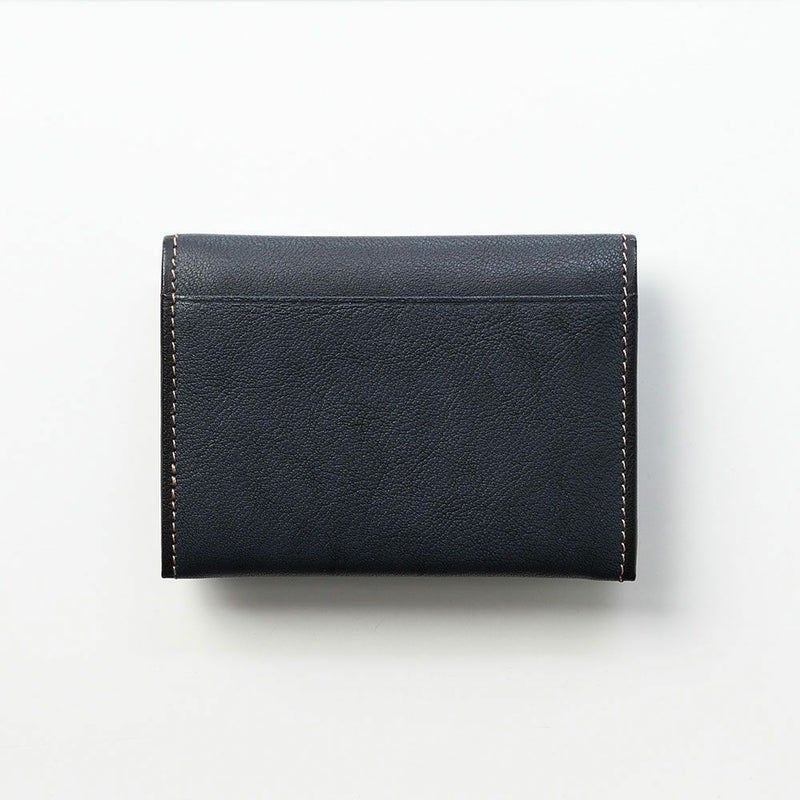 ゴールドファイルの小銭入れ オックスフォード BOX小銭入れ ネイビー