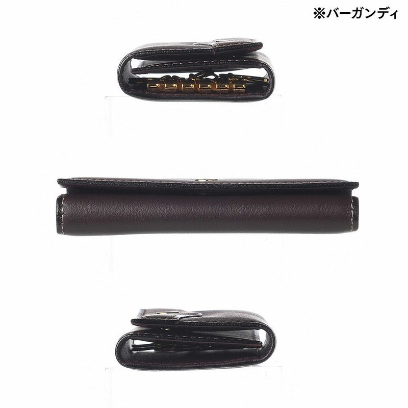 ゴールドファイルのキーケース オックスフォード キーケース ブラック