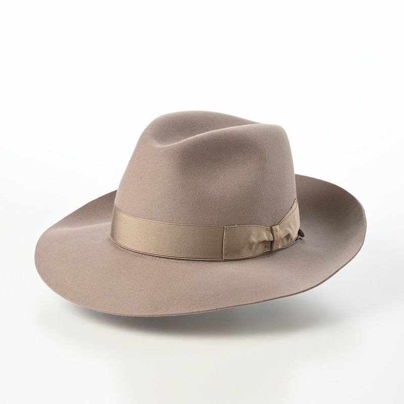 ボルサリーノのフェルトハット Q.S. Folar Rasato（Q.S. フォラール ラザート） 110757 ベージュ2