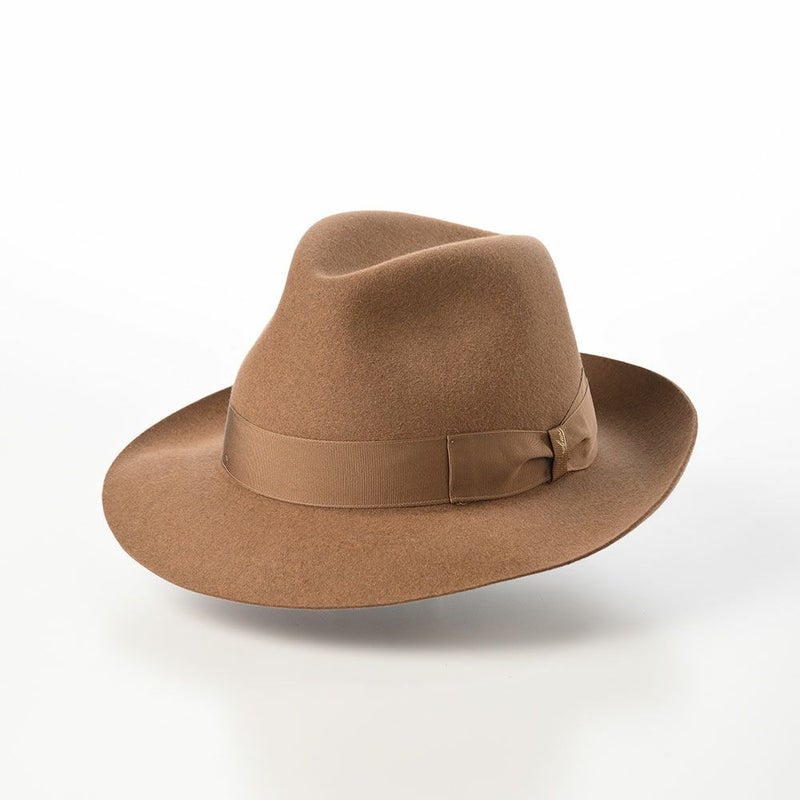 ボルサリーノのフェルトハット Alessandria rasato（アレッサンドリア ラザート） 390054 ベージュ