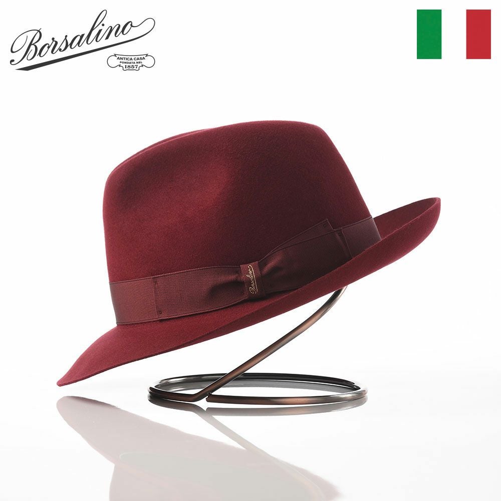 ボルサリーノ フェルトハット Alessandria rasato（アレッサンドリア