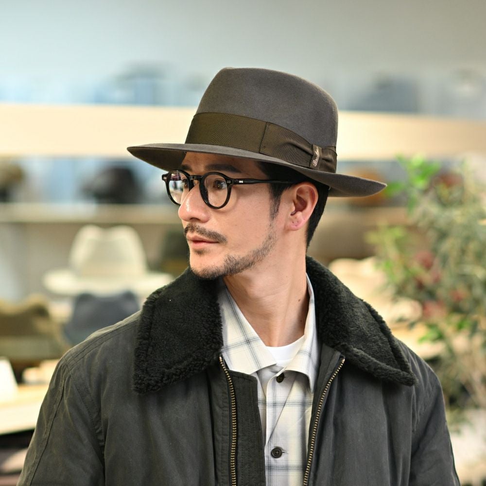 ボルサリーノ フェルトハット Alessandria rasato larga