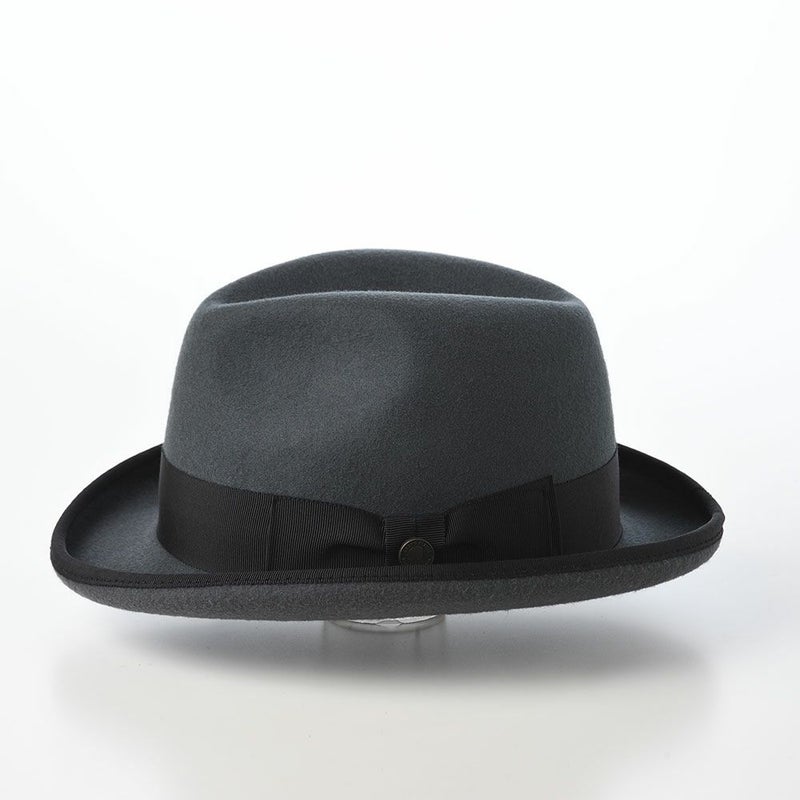 ガリュープラネットのフェルトハット Wool Felt Homburg（ウールフェルト ホンブルグ）626 グレー
