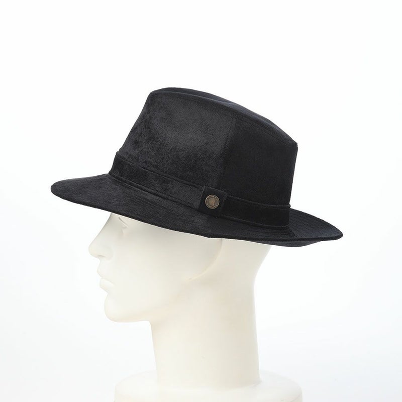 ガリュープラネットの布帛ソフトハット Velvet Hat（ベルベットハット）770 ブラック