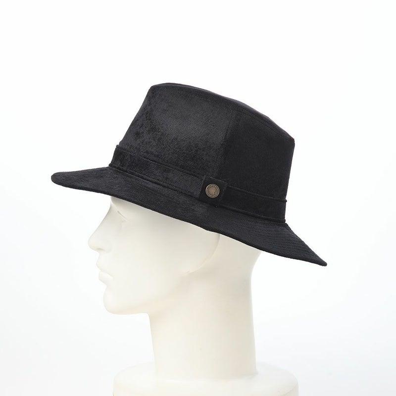 ガリュープラネットの布帛ソフトハット Velvet Hat（ベルベットハット）770 ブラック