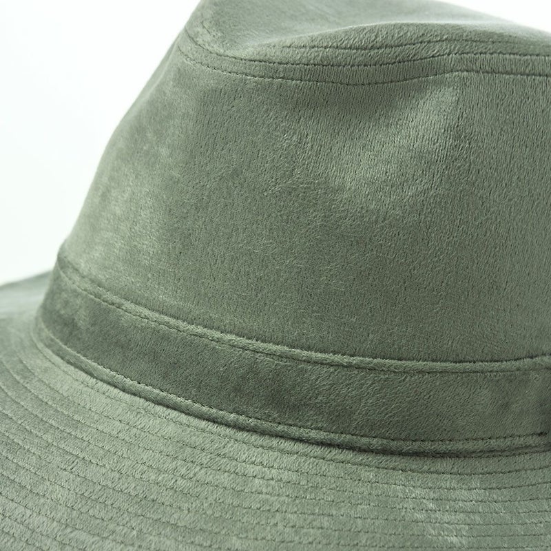 ガリュープラネットの布帛ソフトハット Velvet Hat（ベルベットハット）770 グリーン