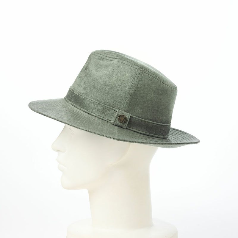 ガリュープラネットの布帛ソフトハット Velvet Hat（ベルベットハット）770 グリーン