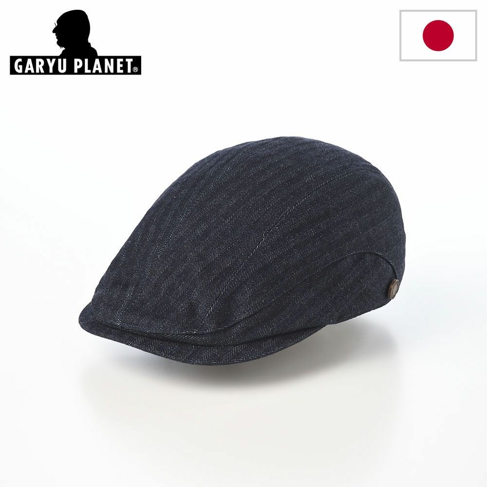 韓国　ハンチング ガリュープラネット ハンチング Denim Herringbone Hunting（デニム