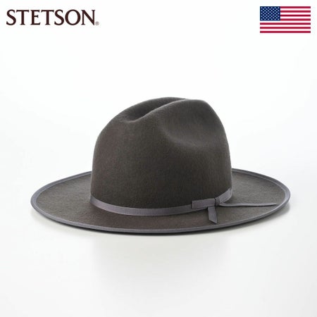 ステットソンのフェルトハット OPENROAD JP FELT HAT（オープンロード JP フェルトハット） SE826 チャコール
