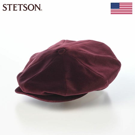 ステットソンのキャスケット VELVET BIG CAS（ベルベット ビッグキャス） SE830 ワイン