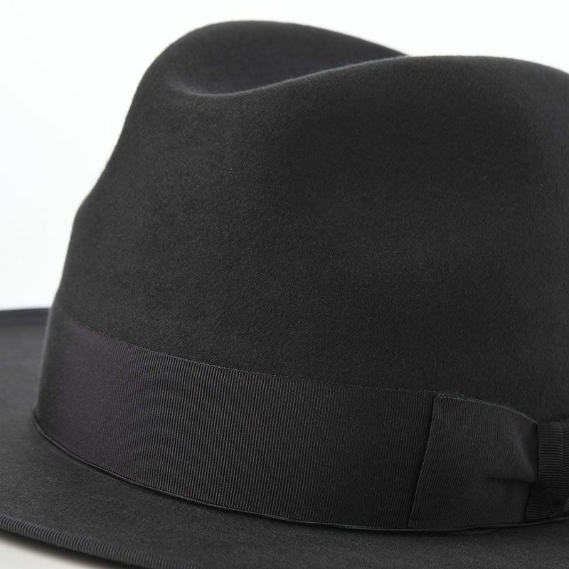 ステットソンのフェルトハット ANTELOP FUR FELT（アンテロープ ファーフェルト） SE831 チャコール