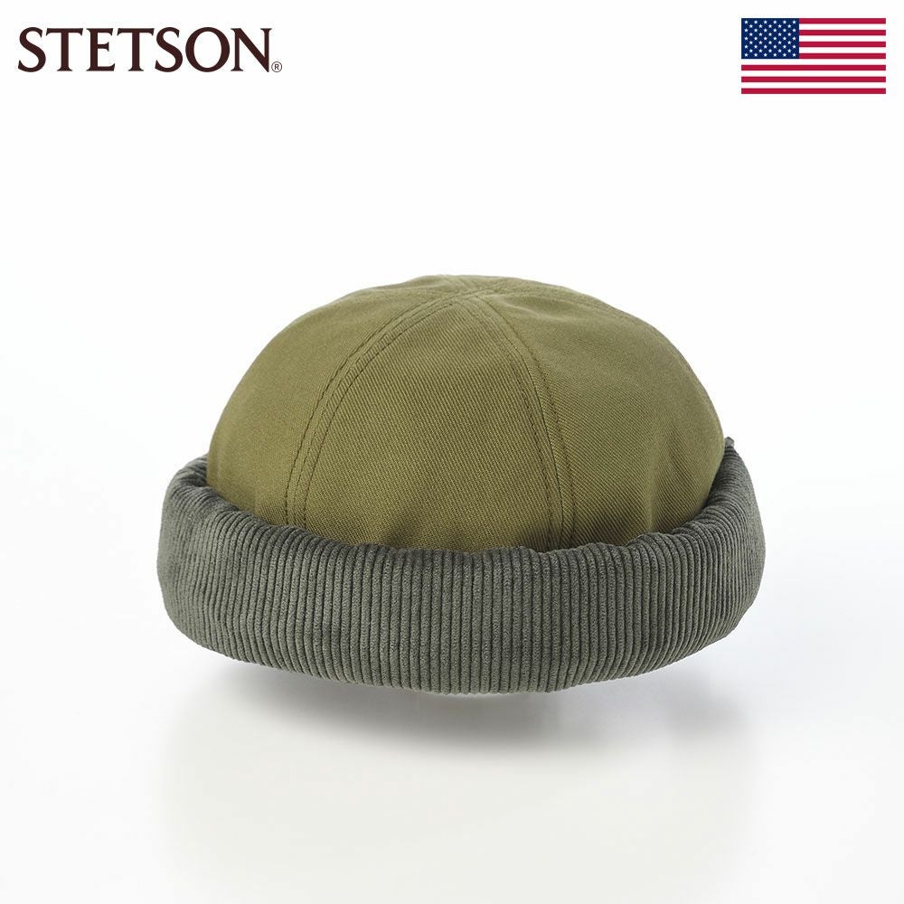 ステットソン ロールキャップ CORDUROY FISHERMAN CAP（コーデュロイ