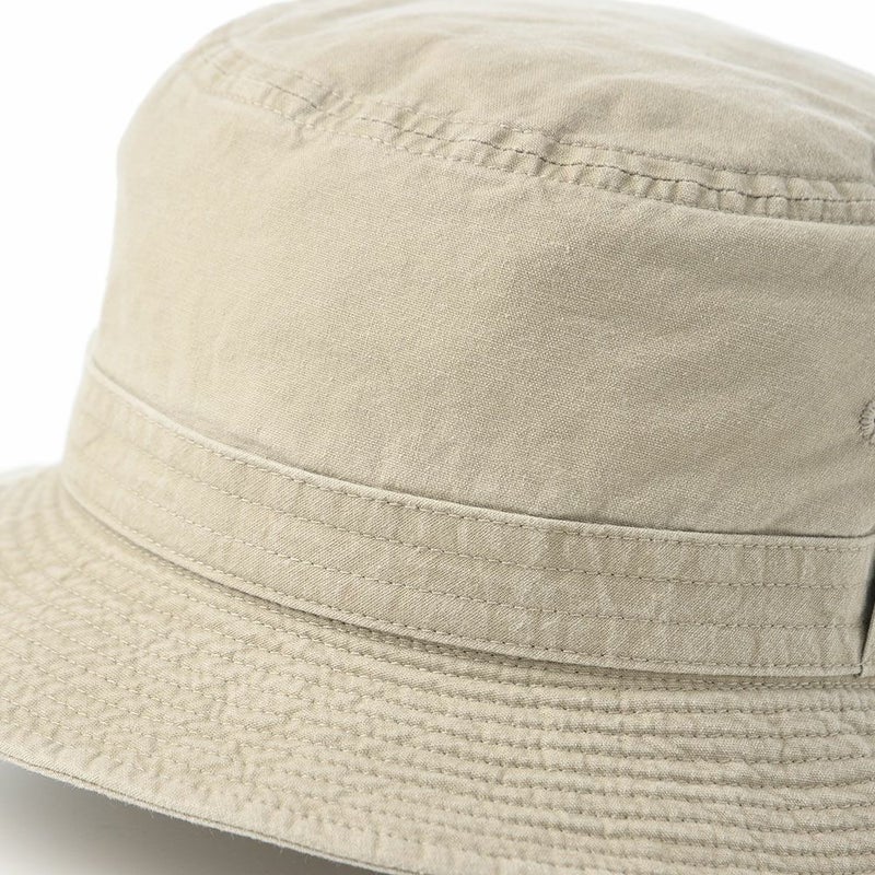 ステットソンの布帛ソフトハット COTTON OVERDYE WASHED HAT（コットンオーバーダイウォッシュドハット） SE076 オリーブ