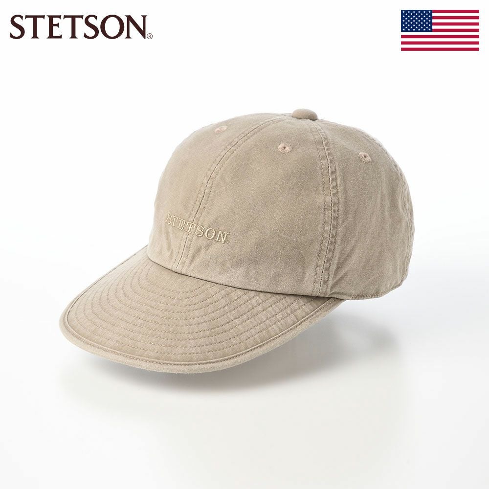 ステットソン キャップ COTTON OVERDYE WASHED CAP（コットンオーバー