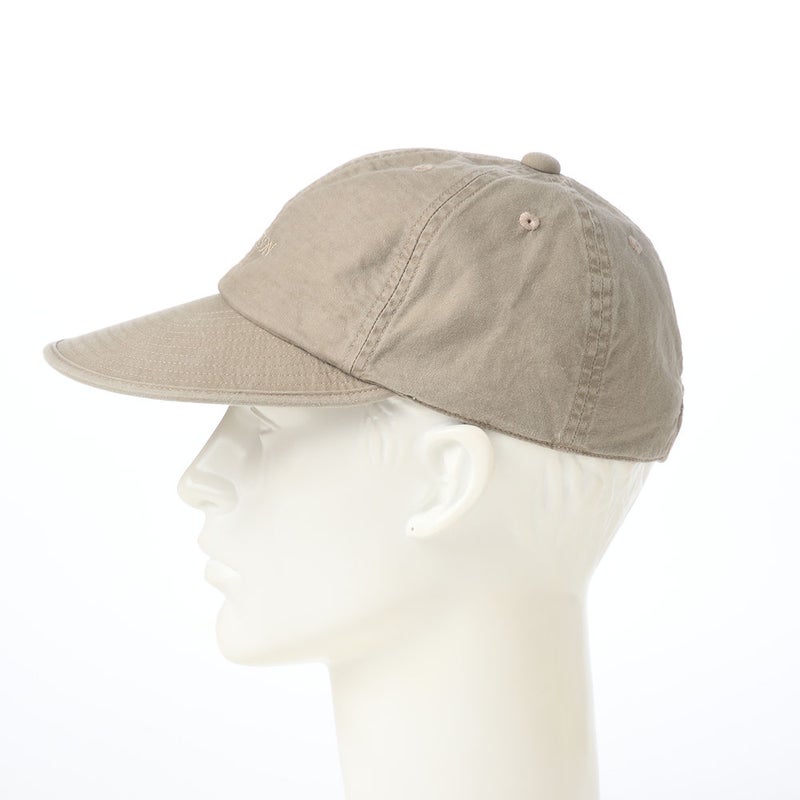ステットソンのキャップ COTTON OVERDYE WASHED CAP（コットンオーバーダイウォッシュドキャップ） SE077 ベージュ