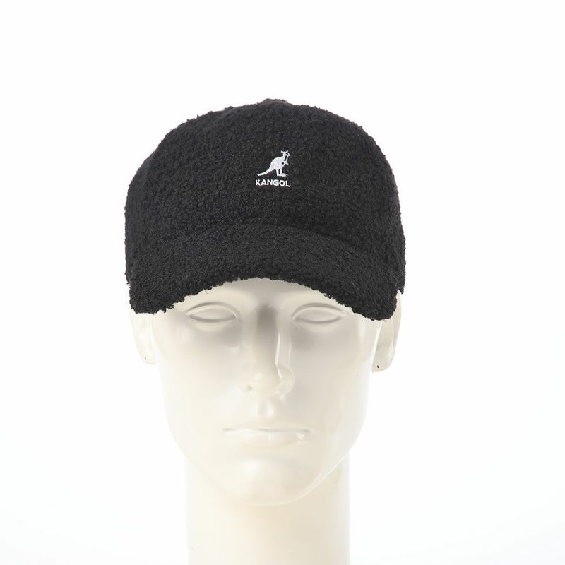 カンゴールのキャップ SMU SHEEP FUR BASEBALL（シープファー ベースボール） ブラック