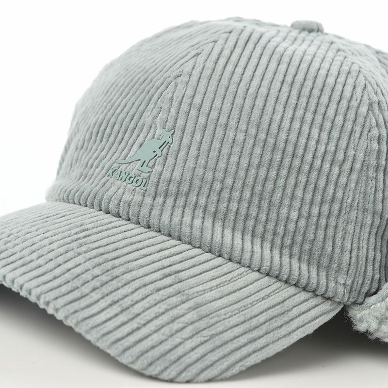 カンゴールのキャップ COZY CORD EARFLAP BB（コージーコード イヤーフラップ） セージグリーン