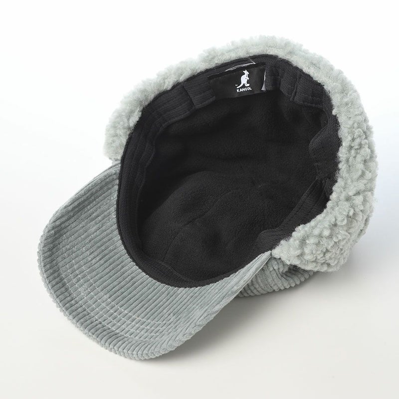 カンゴールのキャップ COZY CORD EARFLAP BB（コージーコード イヤーフラップ） セージグリーン