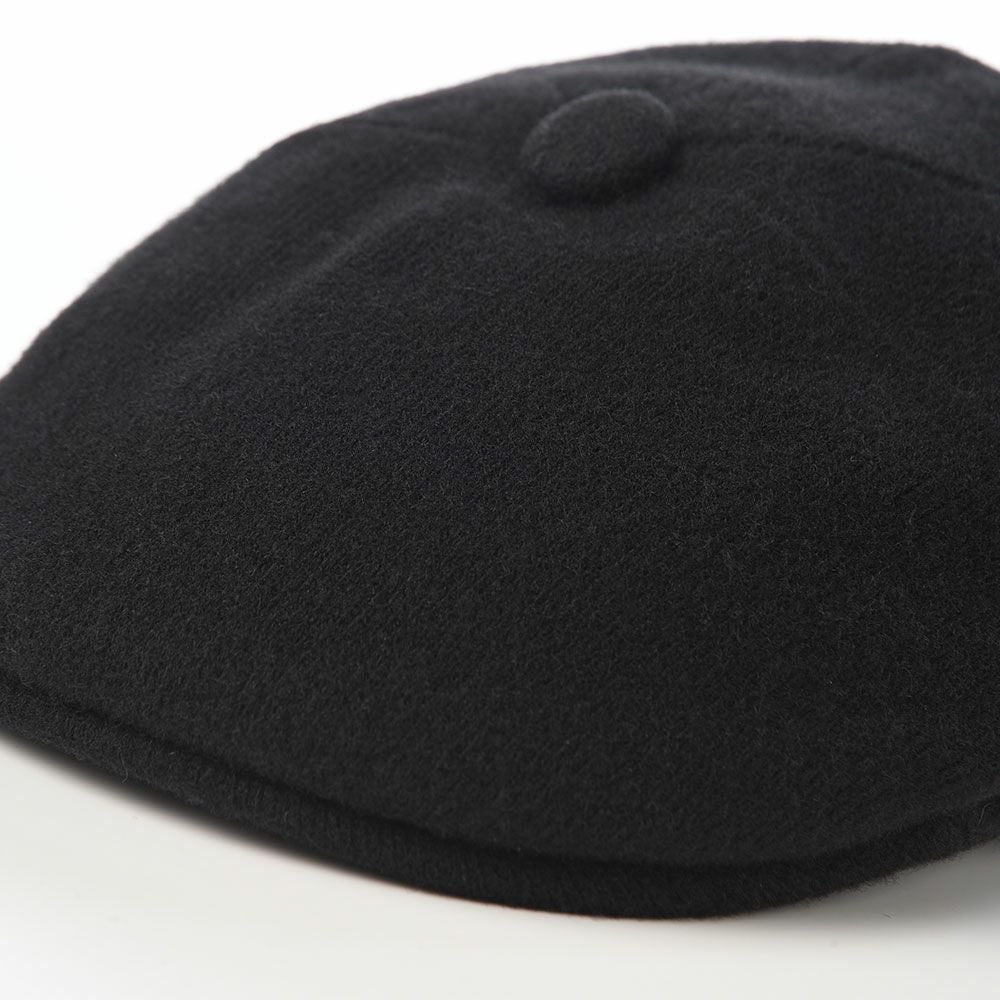 カンゴール ハンチング WOOL PANEL 575（ウールパネル） ブラック