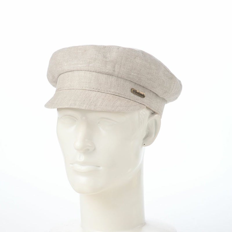 ステルコフスキーのマリンキャップ Fiddler Linen（フィドラー リネン） ベージュ