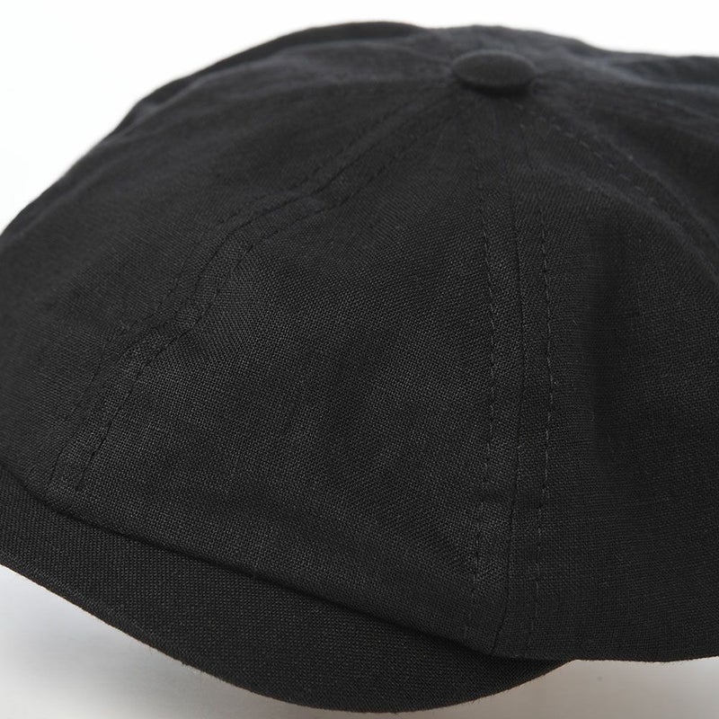 ステルコフスキーのハンチング Rowdy Linen Hunting（ラウディ リネンハンチング） ブラック