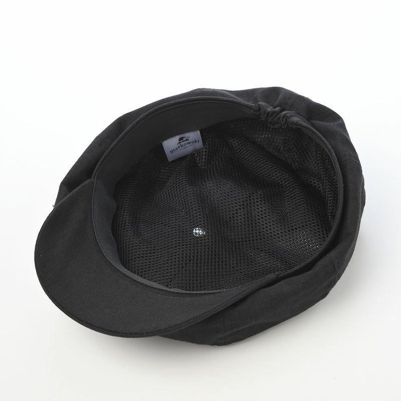 ステルコフスキーのハンチング Rowdy Linen Hunting（ラウディ リネンハンチング） ブラック