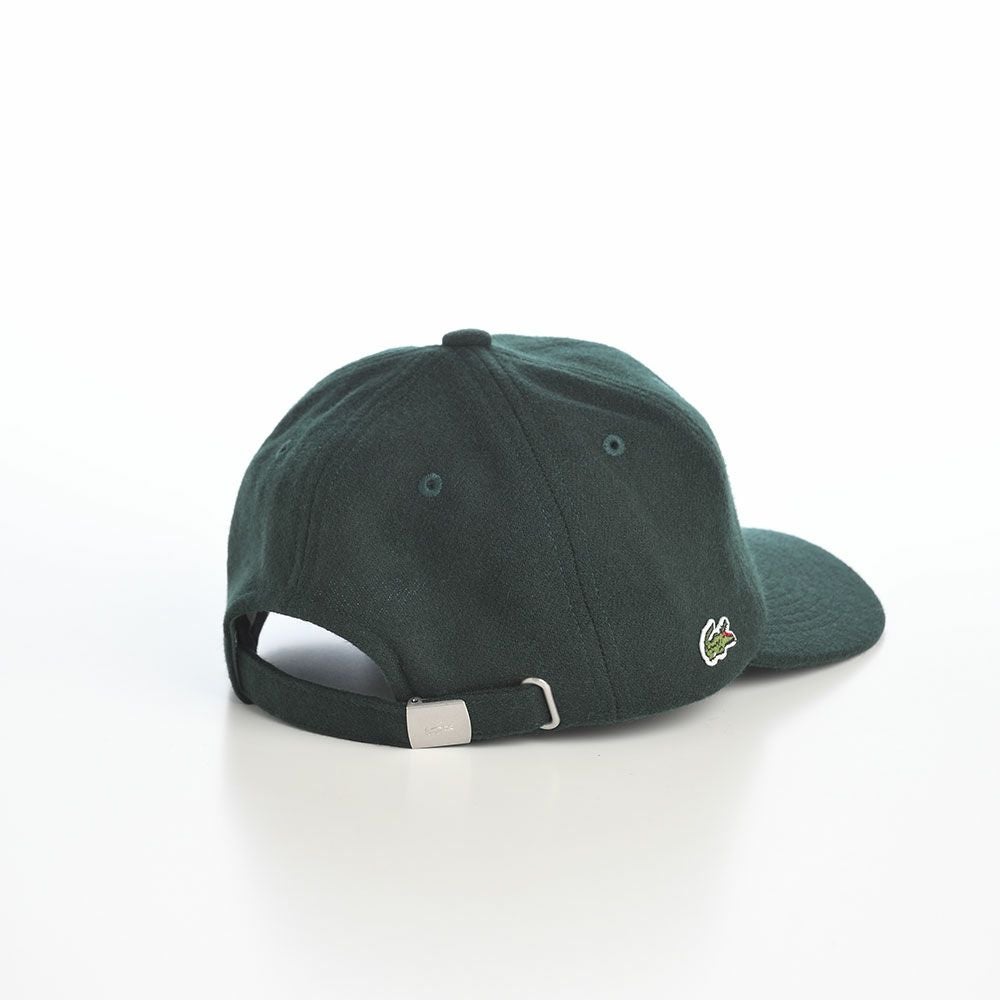 ラコステ キャップ FLANNEL CAP（フランネルキャップ） L1384 グリーン