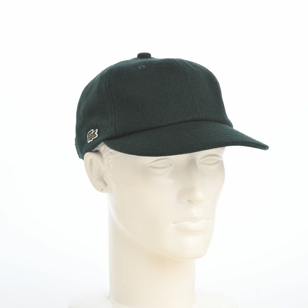 ラコステ キャップ FLANNEL CAP（フランネルキャップ） L1384 グリーン