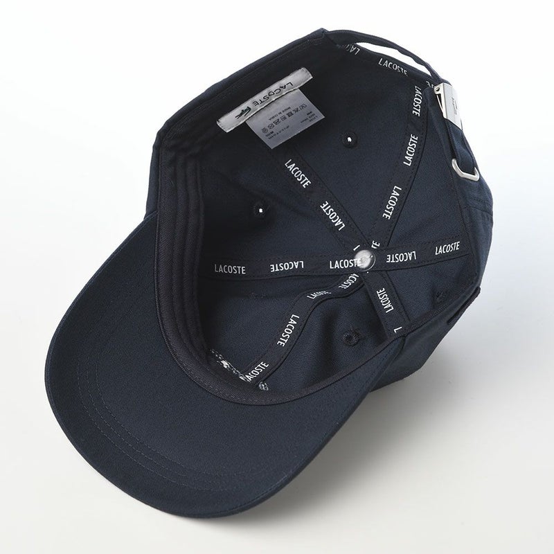 ラコステのキャップ TONE ON TONE EMB CAP（トーンオントーン エンブロイダリー キャップ） L7152 ネイビー